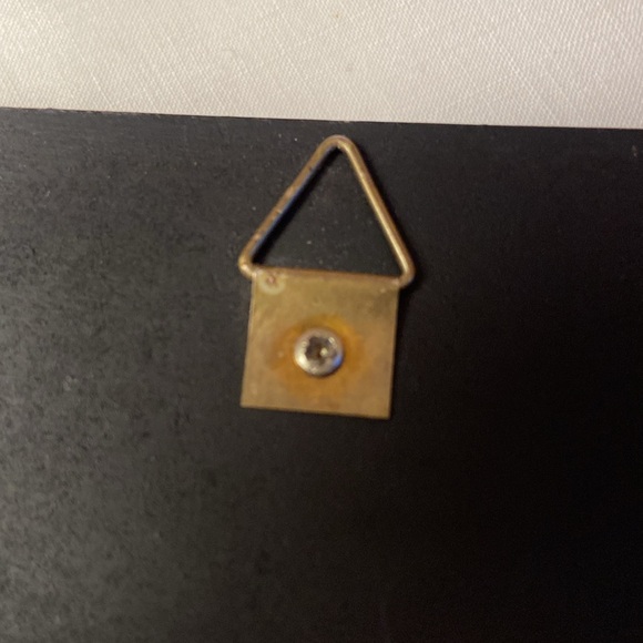 Framed Ceramic Tile Tulip Floral Wood Frame Bright Colors Hanger 7 1/2”x 7 1/2” - Picture 7 of 8